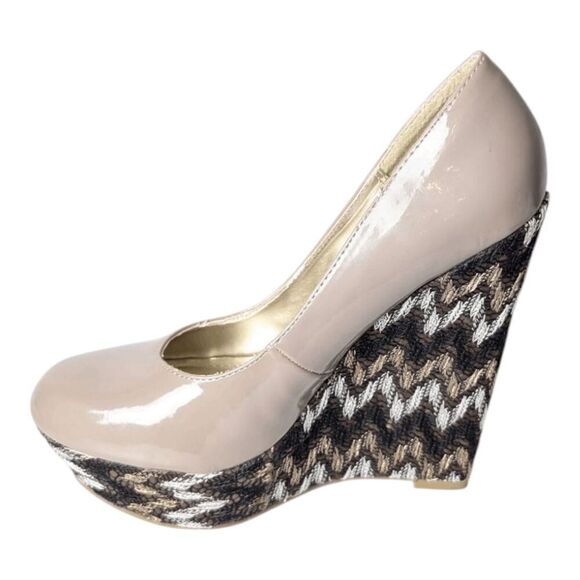 STEVE MADDEN Elli Platform Wedge Size 7 - Picture 7 of 9